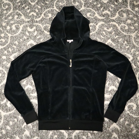 Juicy Couture Velour Black Tracksuit Gold Hardware - Picture 15 of 15